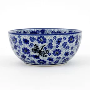 Miska ceramiczna C38 0,6l <br> 1443X Ważka w kwiatach